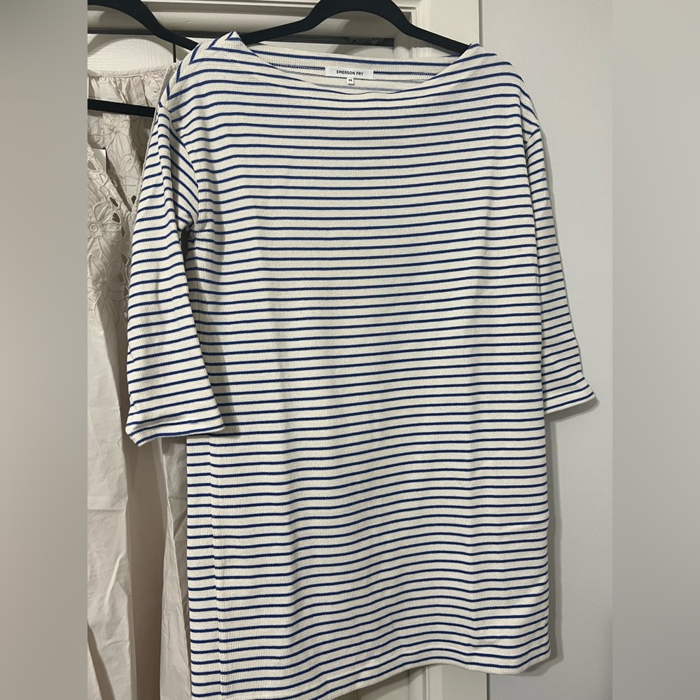Emerson Fry Sailor Stripe Dress EUC